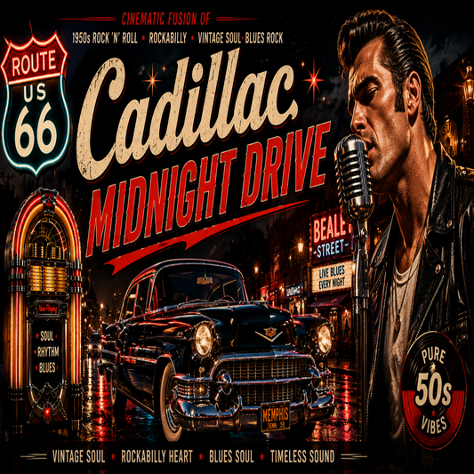 Cadillac Midnight Drive — Vintage Rock ’n’ Roll | Rockabilly Soul & Blues Rock