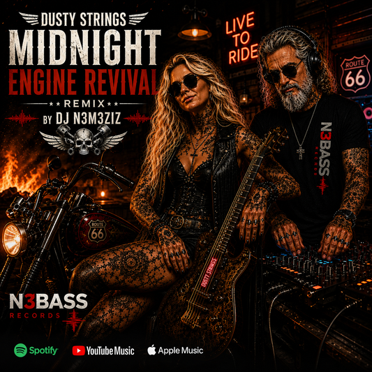 Midnight Engine Revival (Dusty Strings) Remix 🔥 by DJ N3M3ZIZ | Industrial Techno | Big Beat