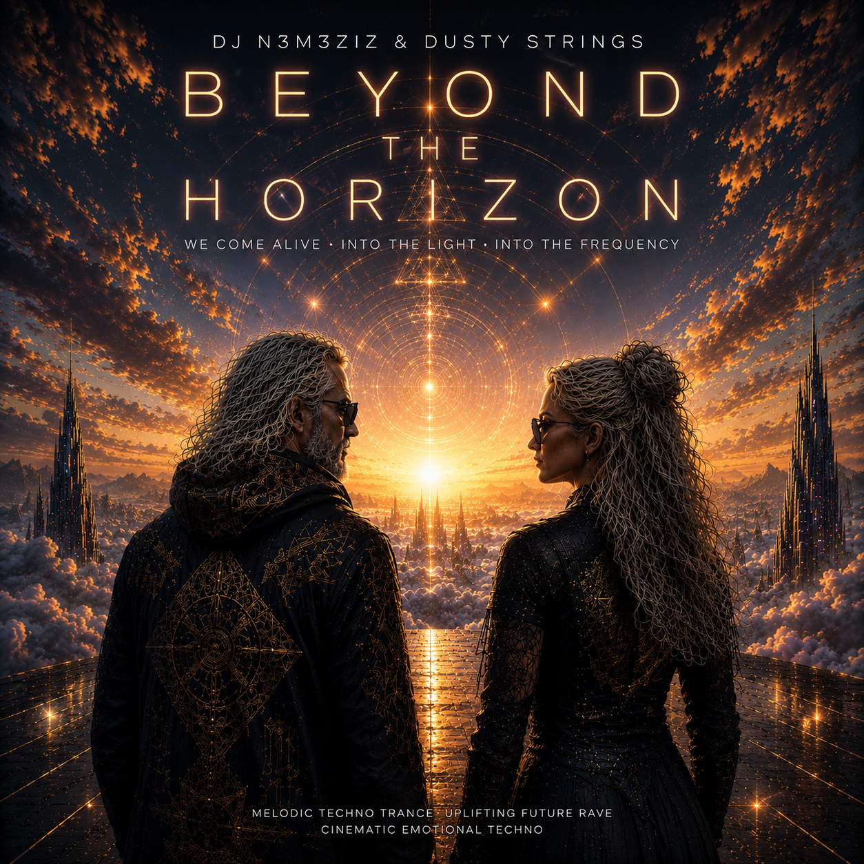 Beyond the Horizon ✨ DJ N3M3ZIZ & Dusty Strings | Melodic Techno Trance