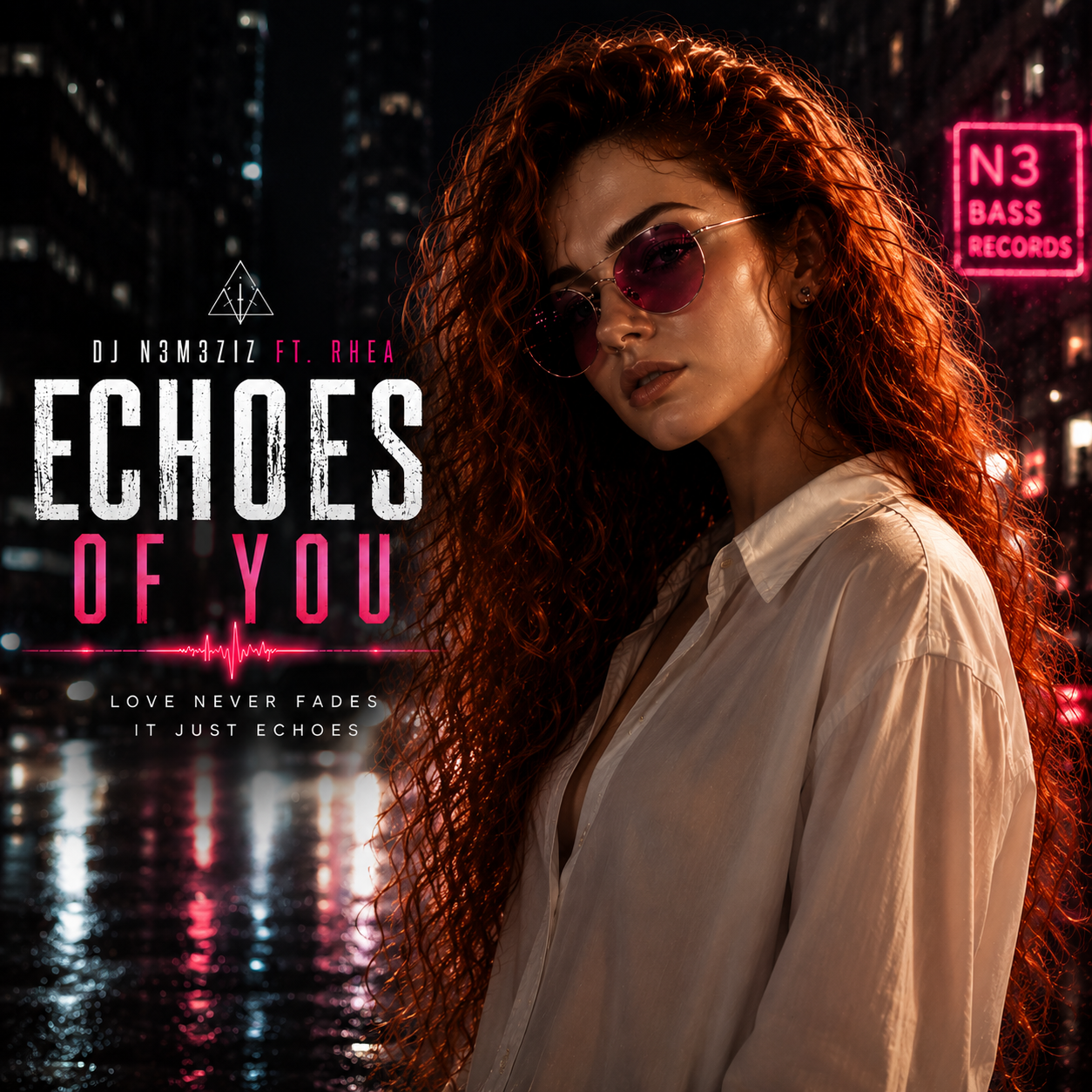 ECHOES OF YOU — DJ N3M3ZIZ ft. RHEA | Melodic Techno • Cyberpunk Future Rave