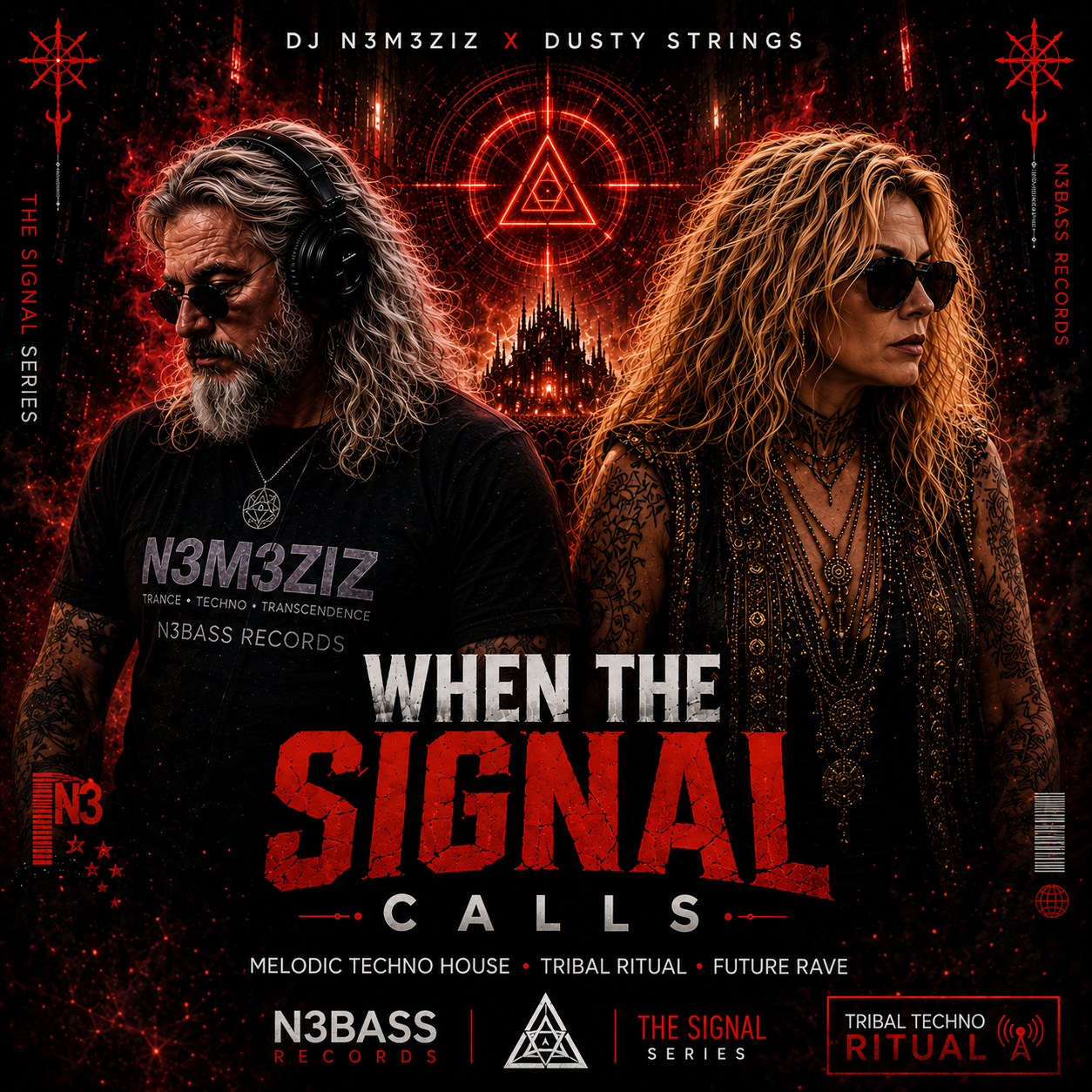 WHEN THE SIGNAL CALLS ⚡ DJ N3M3ZIZ x Dusty Strings