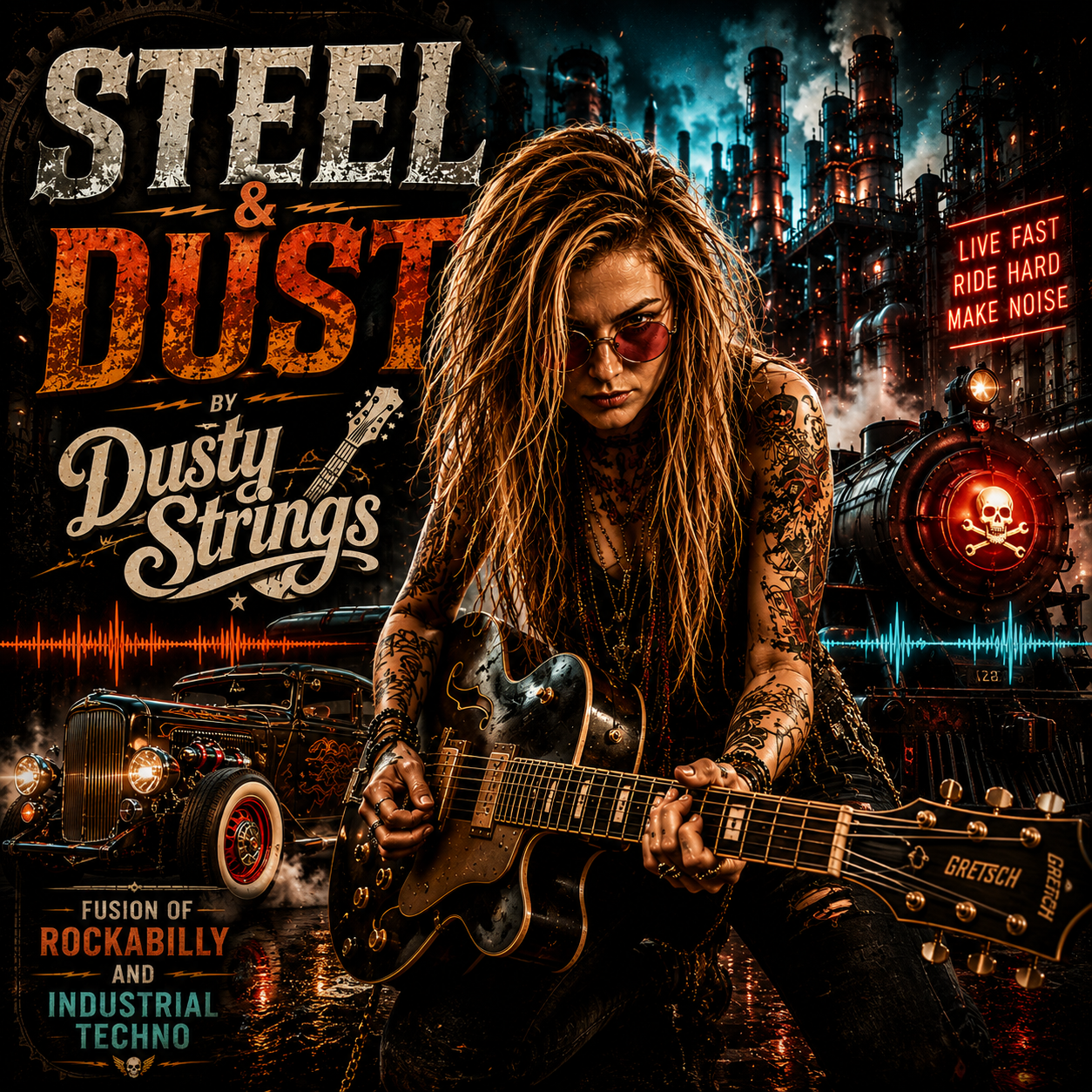 Steel & Dust — Dusty Strings | Rockabilly Industrial Techno Fusion