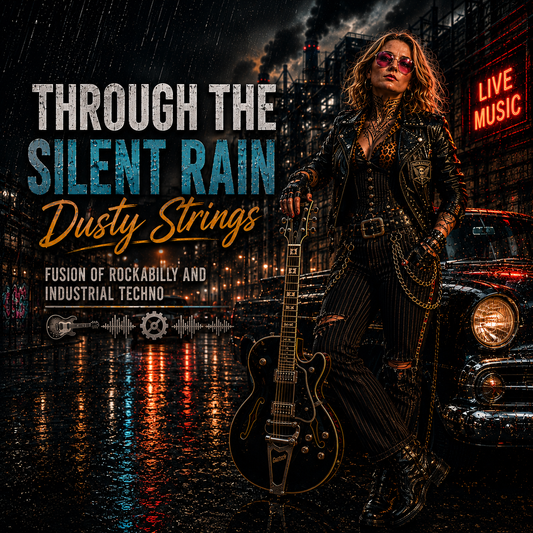 Through The Silent Rain — Dusty Strings | Fusion of Rockabilly & Industrial Techno