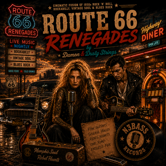 Route 66 Renegades — Damon & Dusty Strings | Vintage Soul Rockabilly Blues Rock