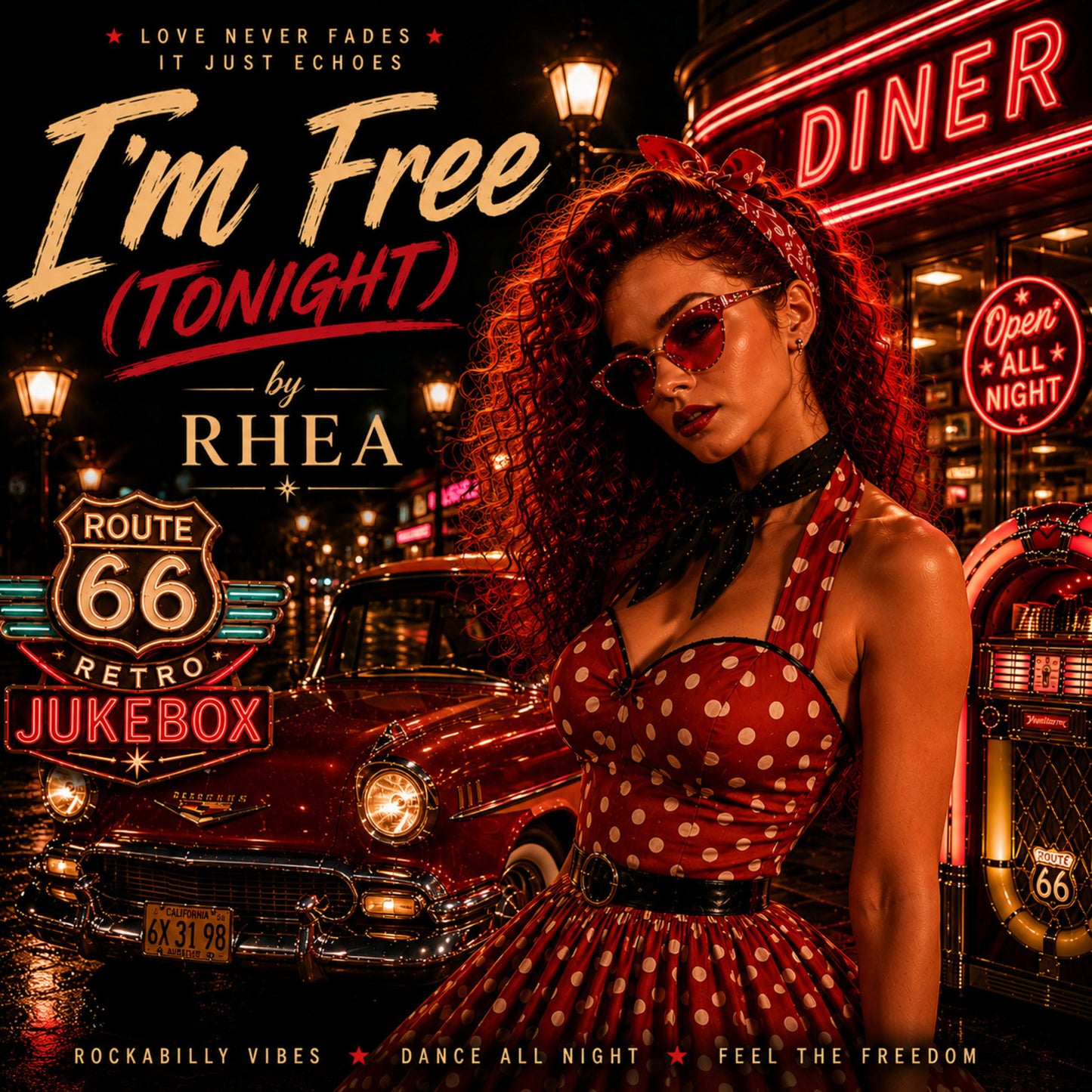 I'm Free (Tonight) — RHEA | Retro Rockabilly Pop