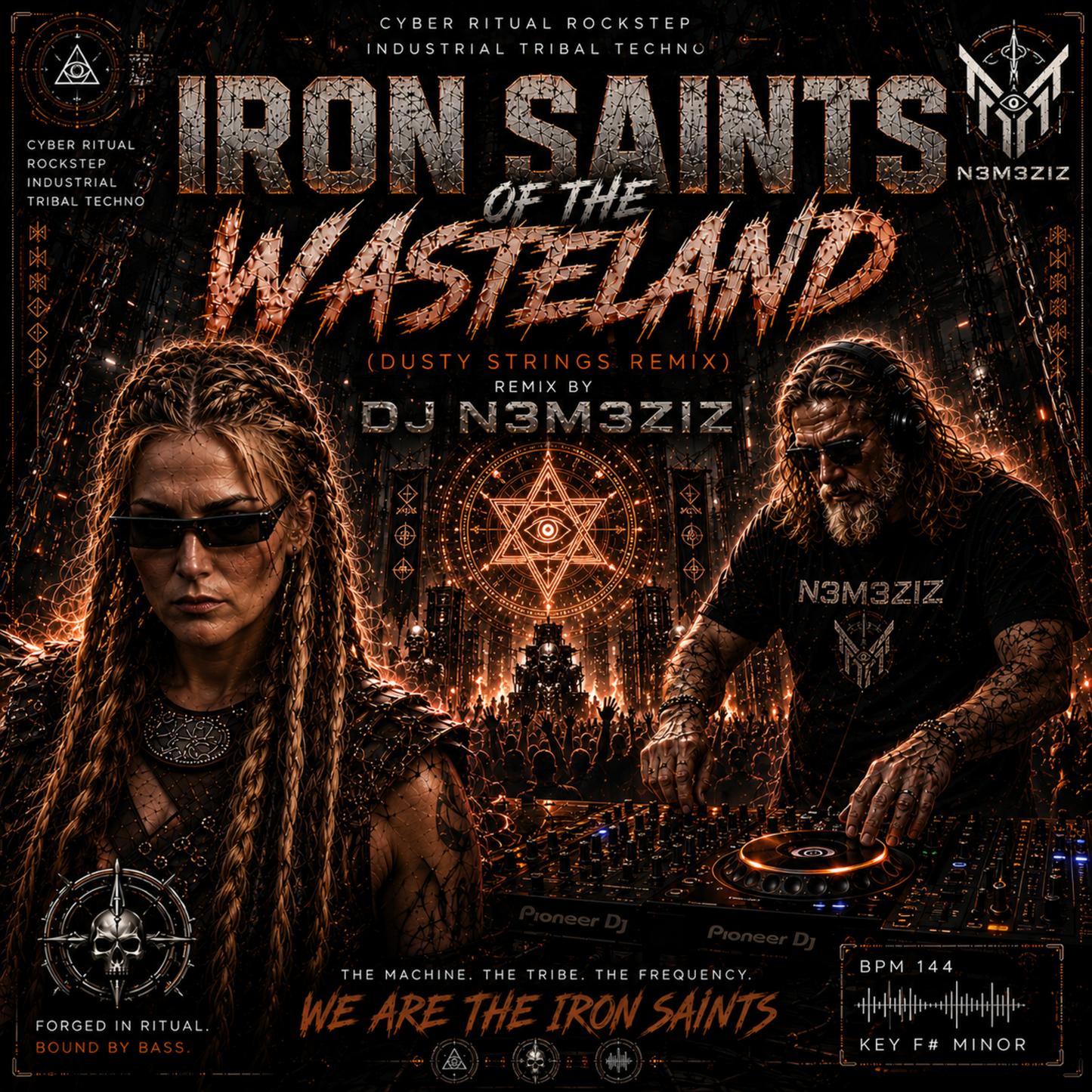Iron Saints Of The Wasteland (Dusty Strings) Remix — DJ N3M3ZIZ | Future Rave Techno Trance