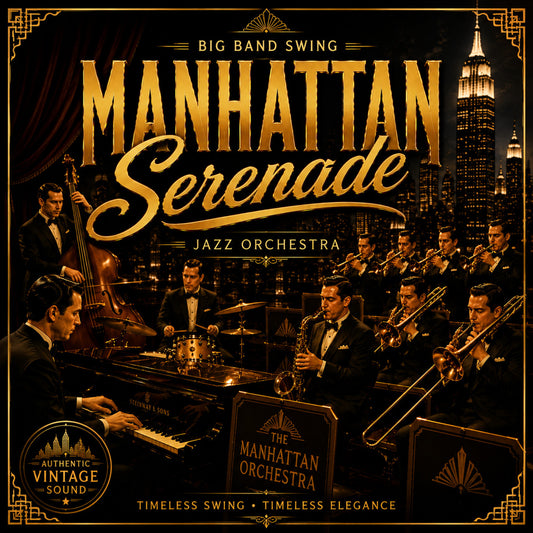 Manhattan Serenade — Big Band Swing | Jazz Orchestra | Vintage