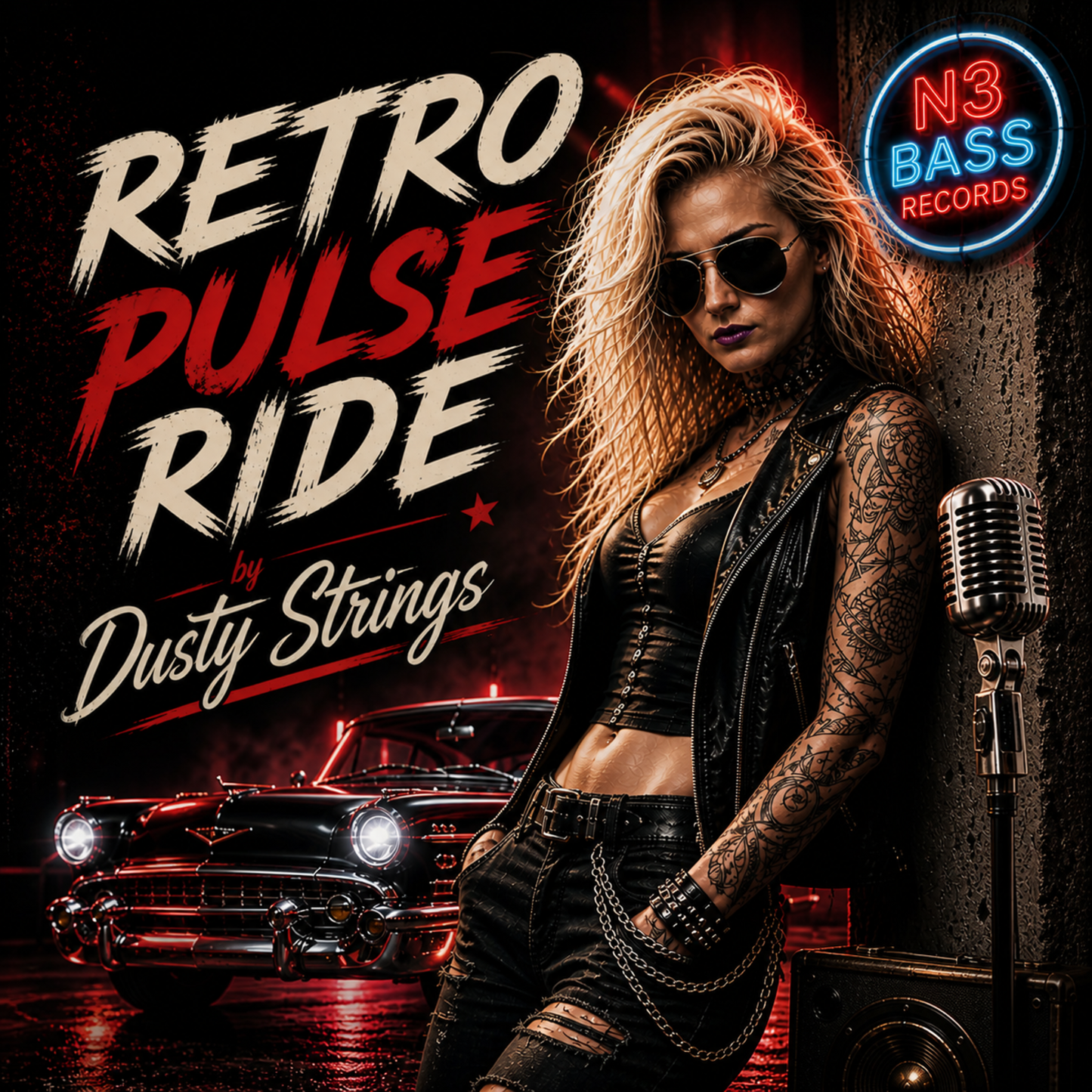 Retro Pulse Ride: Dusty Strings' Rockabilly Techno Fusion Mix