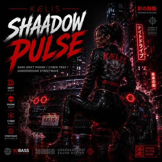 KÆLIS – Shadow Pulse ⚫ | Dark Drift Phonk x Cyber Trap x Underground Streetwave