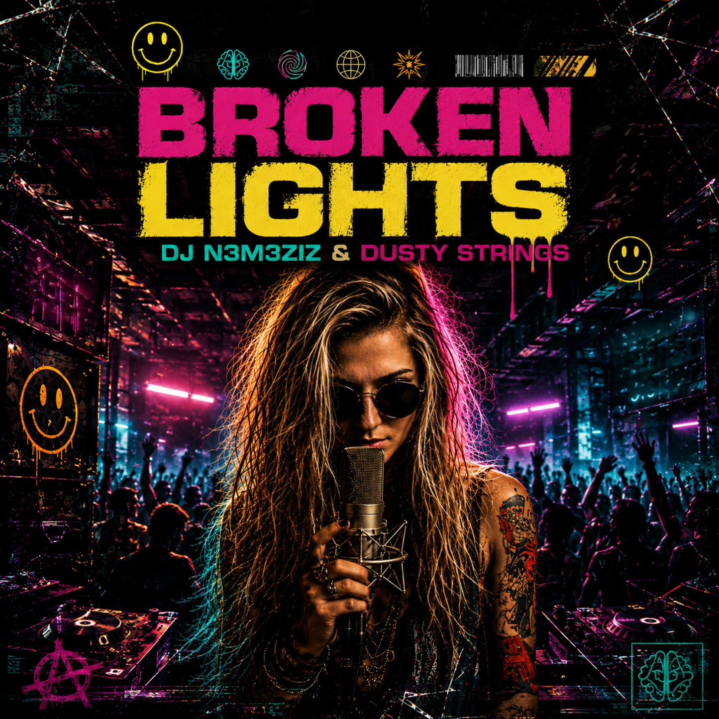 Broken Lights — DJ N3M3ZIZ & Dusty Strings | Psychedelic Big Beat Rave Fusion